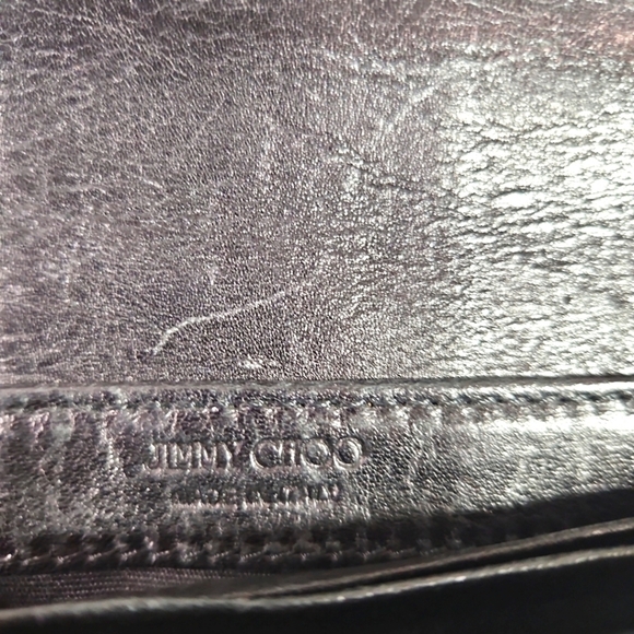 Jimmy Choo Black Leather Wallet - Picture 5 of 9